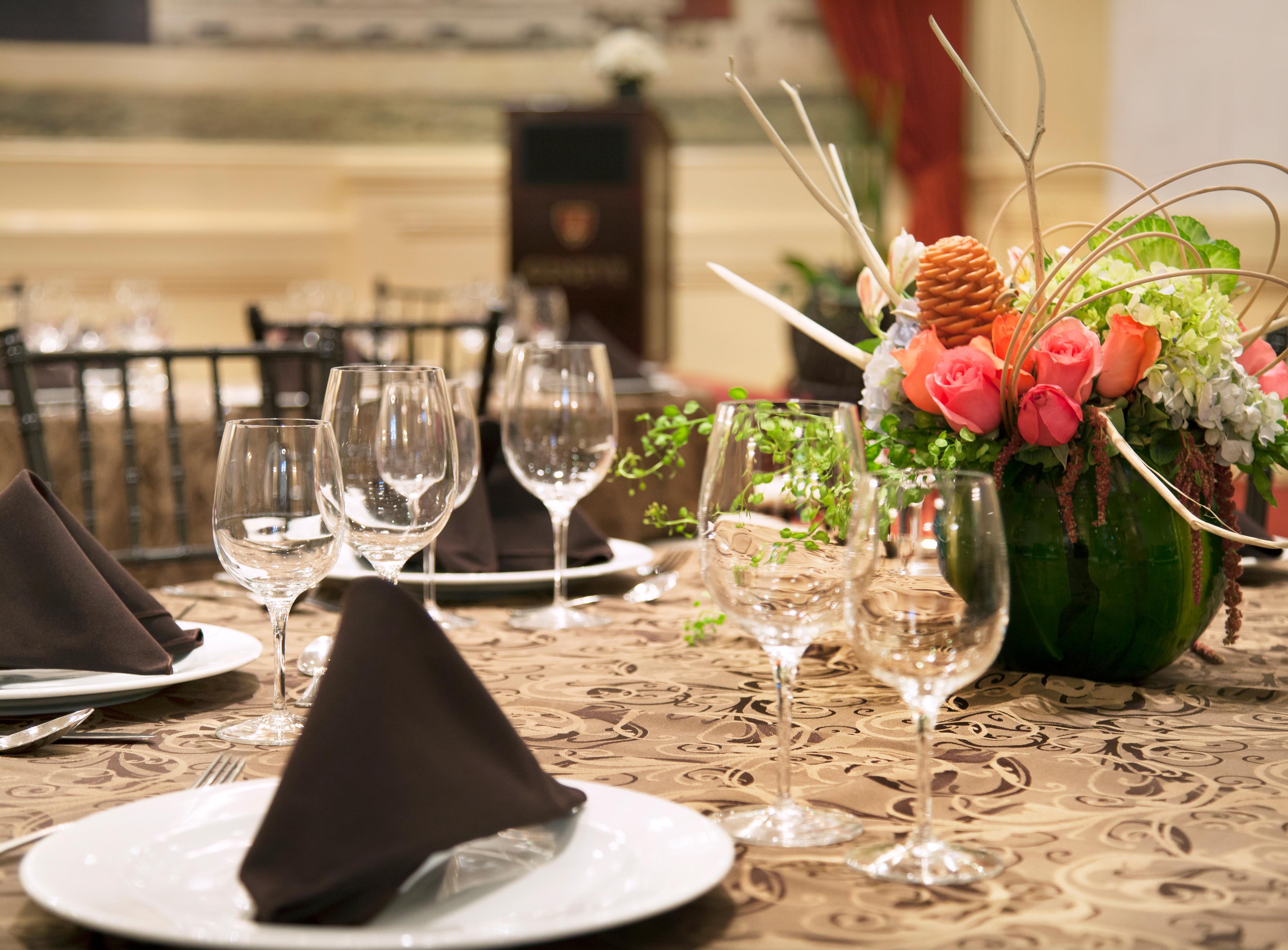 호텔 헤네브 Cd 데 멕시코 멕시코 시 외부 사진 A table set for a formal dinner