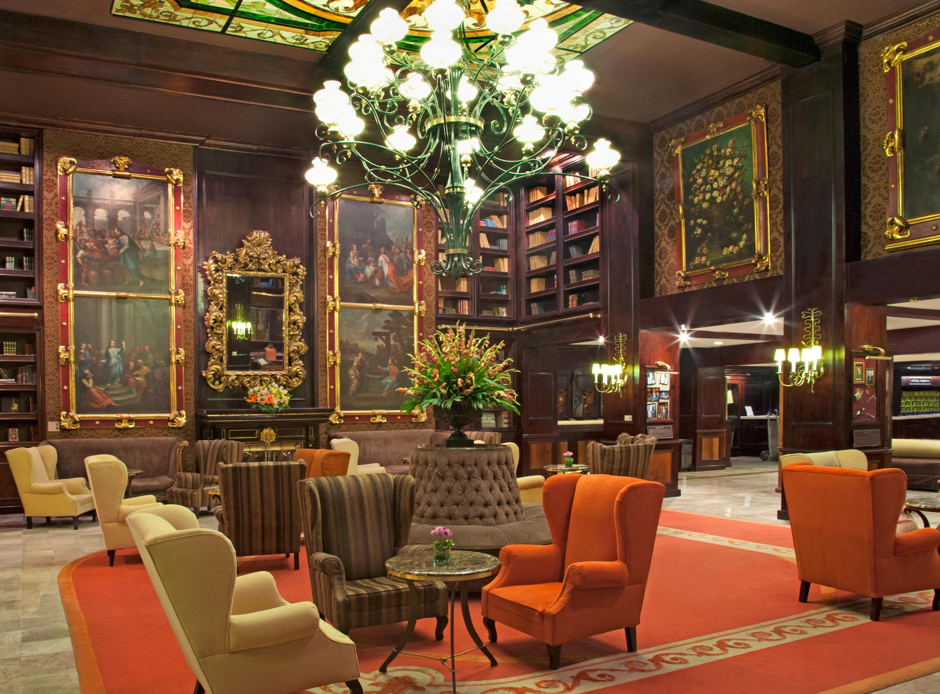 호텔 헤네브 Cd 데 멕시코 멕시코 시 외부 사진 The lobby of the Hotel Carlton